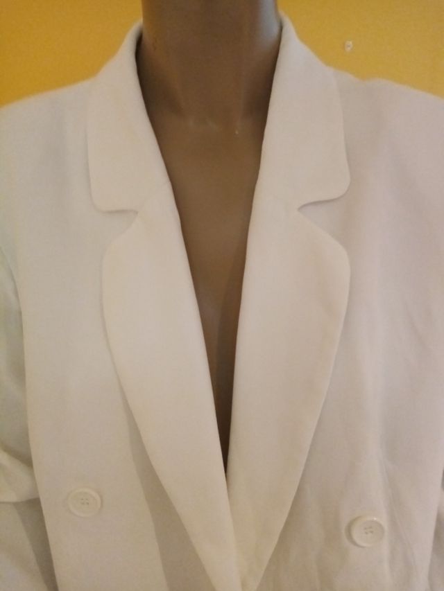 Chaqueta blanca Formula Joven Corte Inglés