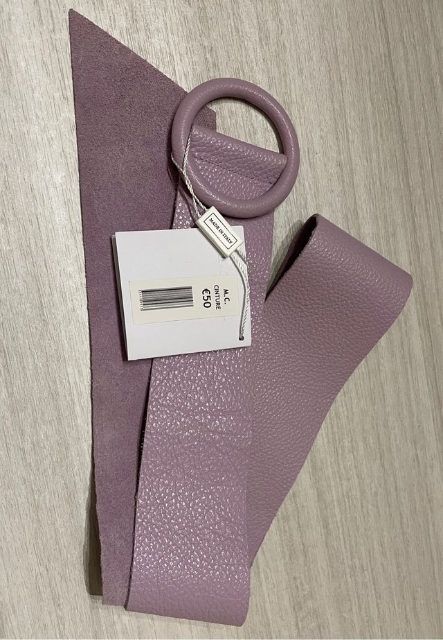 Cintura donna in pelle