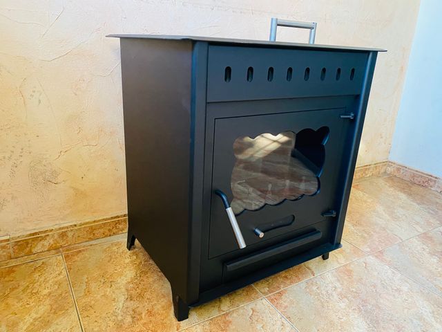ESTUFA DE LEÑA NUEVA 58x53x48
