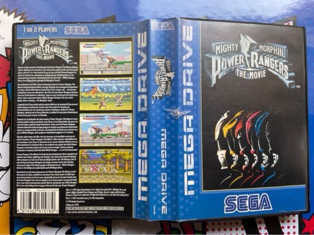 Sega mega drive Mighty Morphin Power Rangers