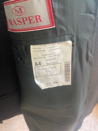 Traje caballero completo 