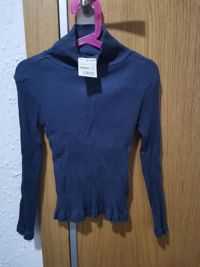 Camiseta cuello alto Zeeman 6-8años