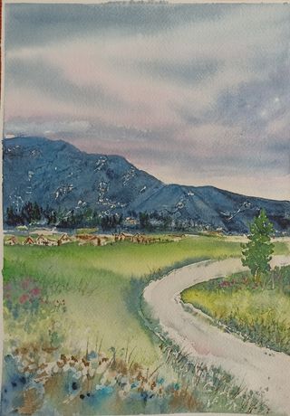 Acuarela. Pintura Arte. Cuadros. OFERTA.
