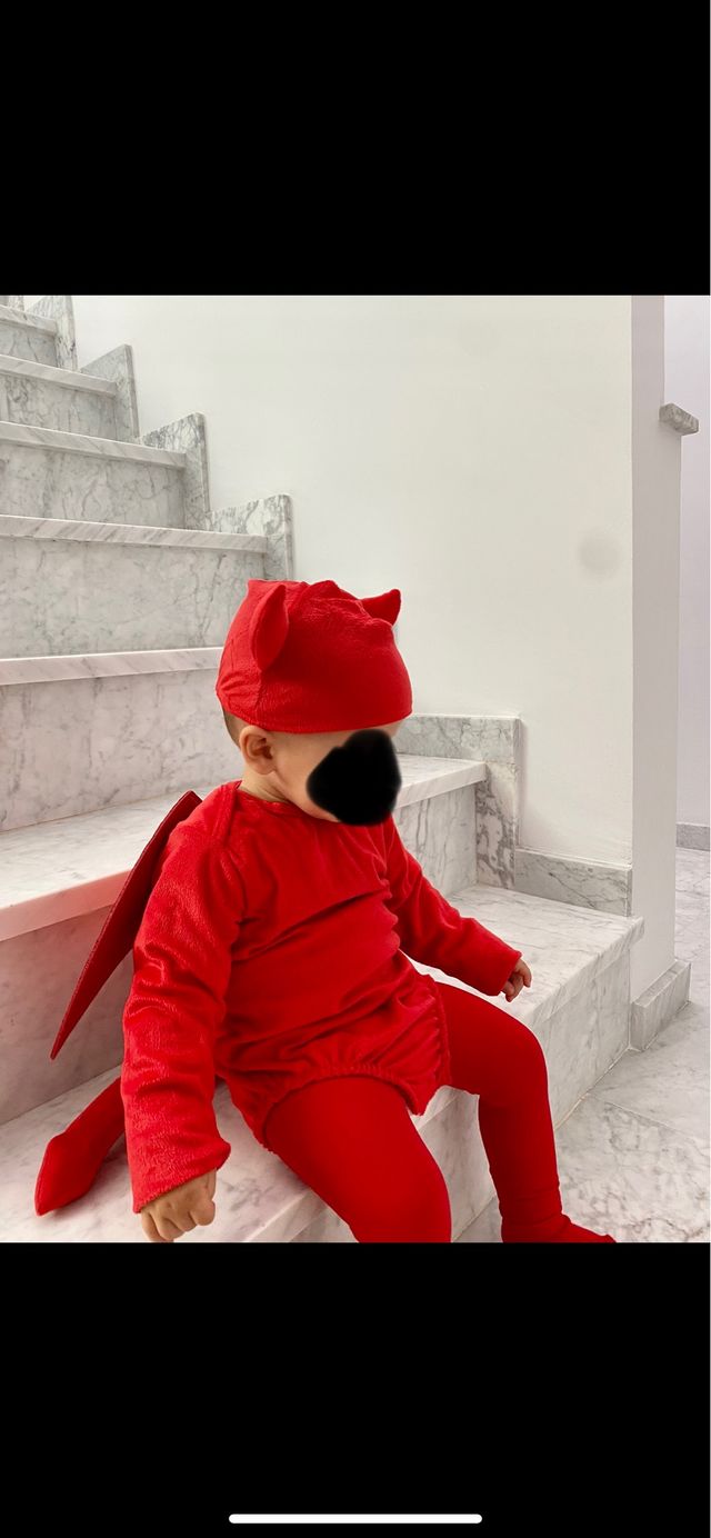 Disfraz de Halloween de diablo