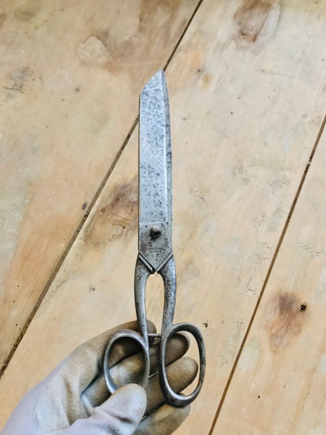 TIJERAS ANTIGUAS DE HIERRO DE 26CM