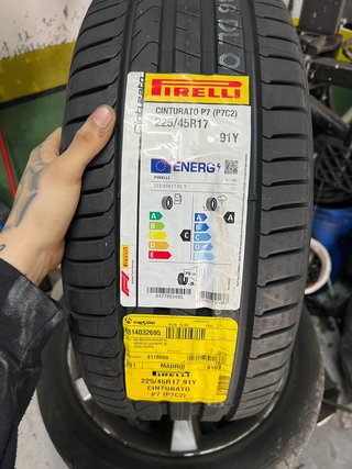 RUEDAS BARATAS PIRELLI CINTURATO P7 225/45R17 91Y