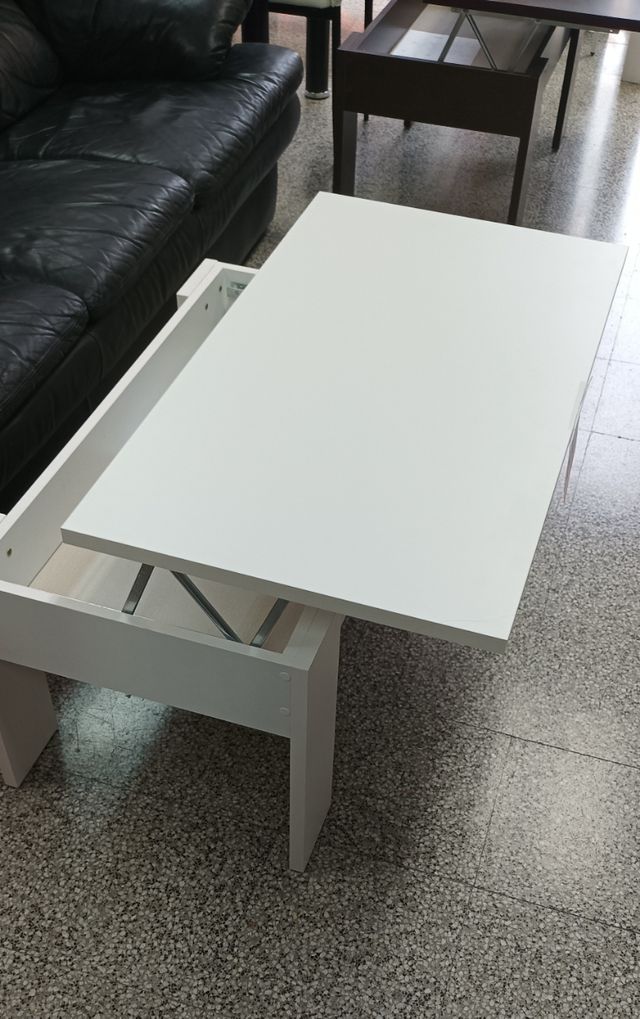 Mesa de centro elevable