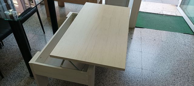 Mesa de centro elevable