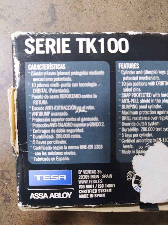 Cerradura de seguridad