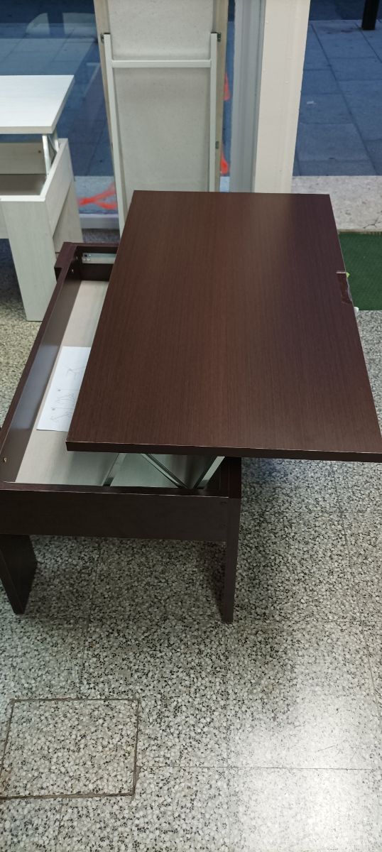 Mesa de centro elevable