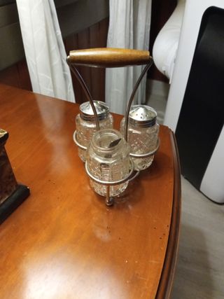 conjunto especiero antiguo