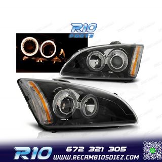 FAROS OJOS ANGEL FORD FOCUS II 04-08 FONDO NE X6@0