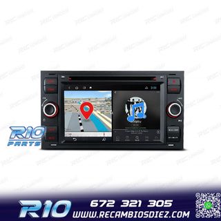 RADIO GPS ANDROID 10 7" FORD FOCUS C-MAX S-MA UH@0