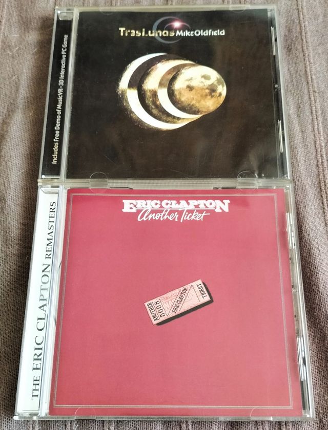 ERIC CLAPTON + MIKE OLFIELD 2XCD Another.. + Tras
