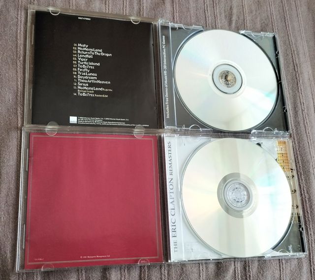 ERIC CLAPTON + MIKE OLFIELD 2XCD Another.. + Tras