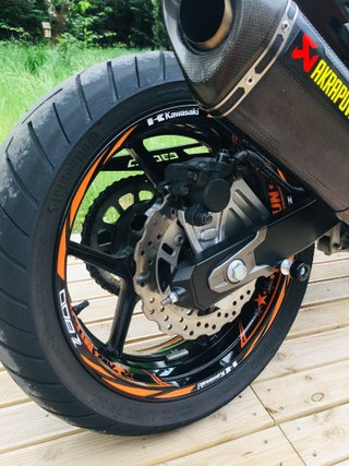 adhesivos llantas para TODAS LAS KAWASAKI