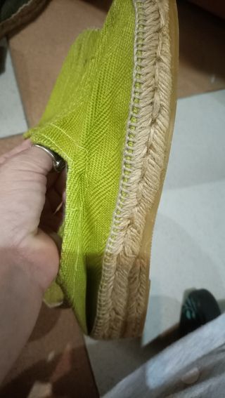 Espartos variados. Verde militar, pistacho y plata
