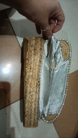 Espartos variados. Verde militar, pistacho y plata