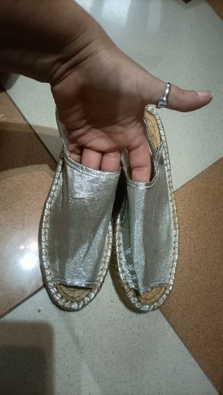 Espartos variados. Verde militar, pistacho y plata