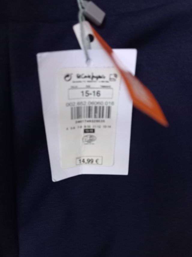 mallaa esfera nuevas. talla 15/16 años