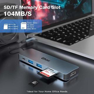 USB C HUB, 6 en 1 USB C SIN ESTRENAR 