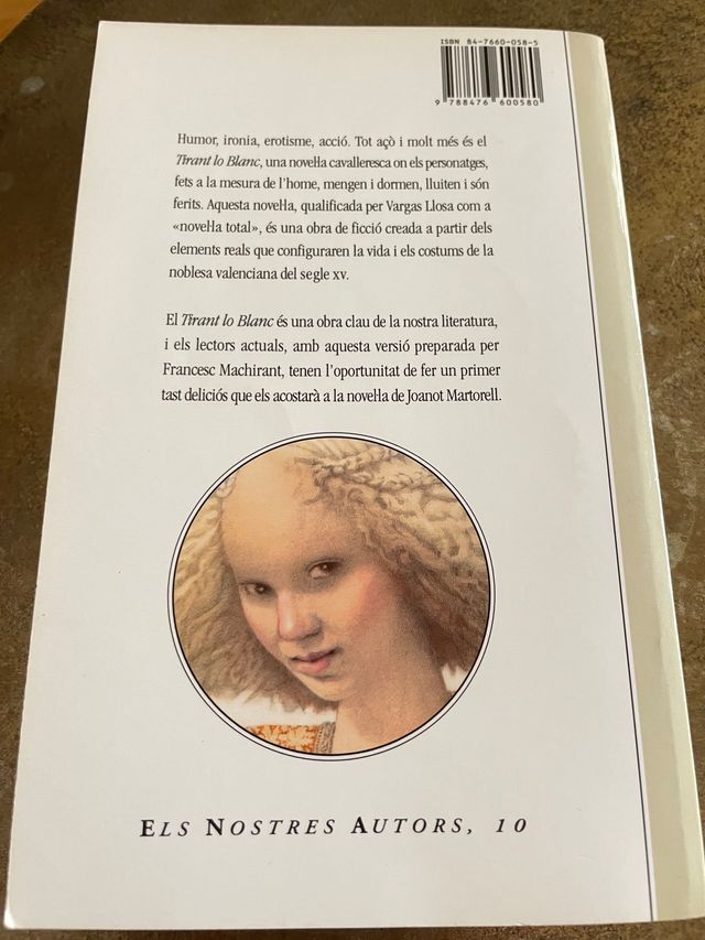 Tirant lo Blanc. Joanot Martorell