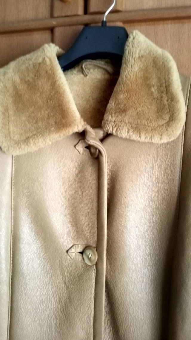 abrigo de piel