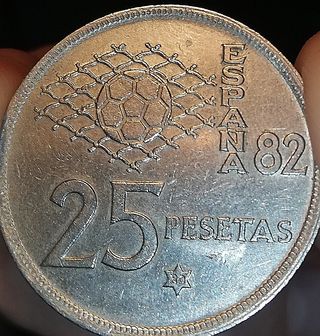Moneda 25 pesetas 1980. *80