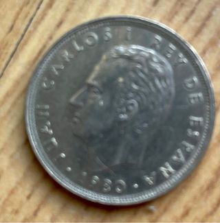 Moneda 25 pesetas 1980. *80