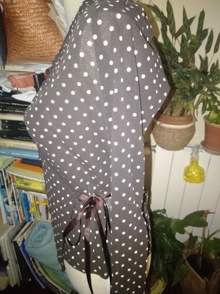 BLUSA LUNARES COLOR CHOCOLATE T.M