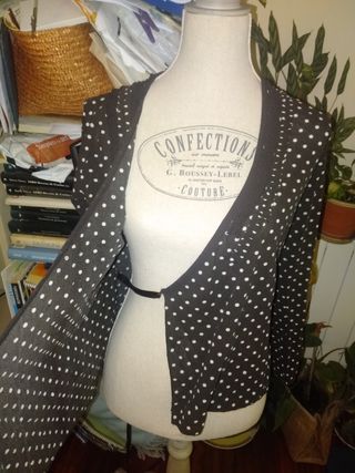 BLUSA LUNARES COLOR CHOCOLATE T.M