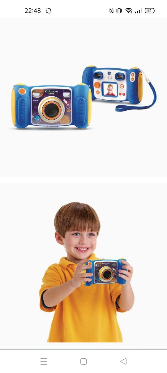 cámara de fotos kidizoom Smile