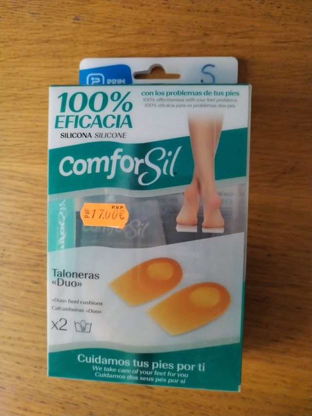 Taloneras duo de silicona para el talón