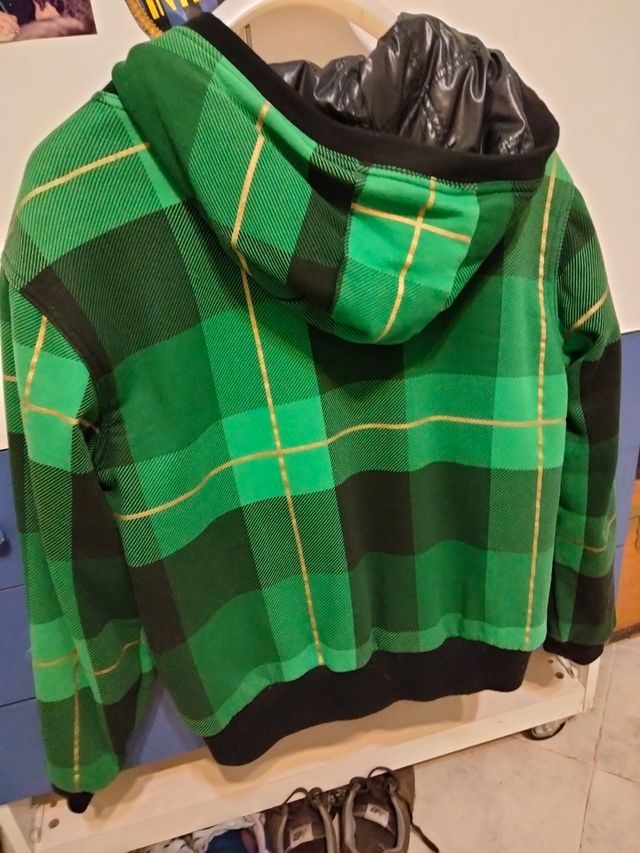 giubbotto doble face uomo