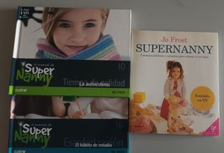Libros y CDs: Supernanny + 2 libros con CD 