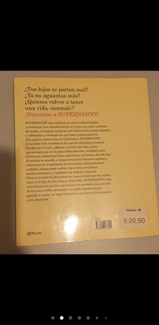 Libros y CDs: Supernanny + 2 libros con CD 