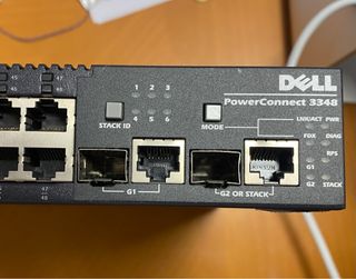 Swtich rack DELL 48 puertos 10/100 1U.