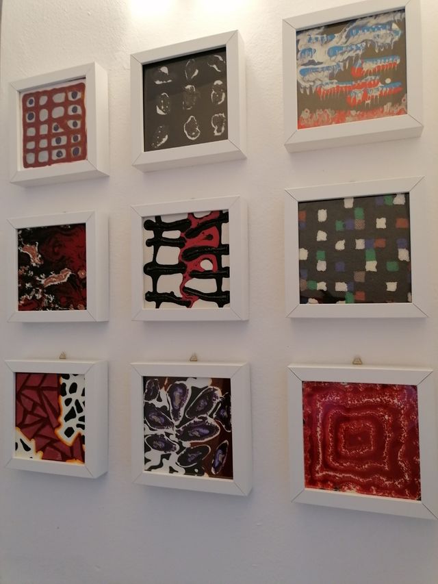 Quadretto arte contemporanea. Pezzo unico.