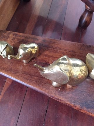 Figuras de bronce. 