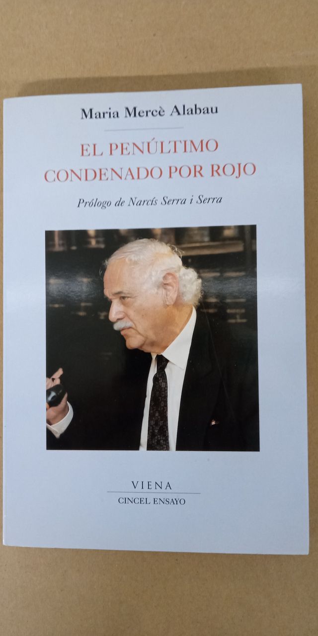 LIBRO EL PENÚLTIMO CONDENADO POR ROJO
