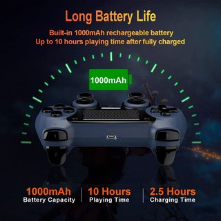 Mando PS4 con batería 1000mAh (NUEVO)