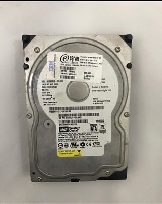 Disco Duro IBM Western Digital 80gb
