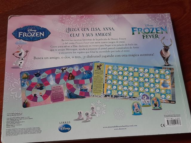 Libro de Juegos de mesa de Frozen