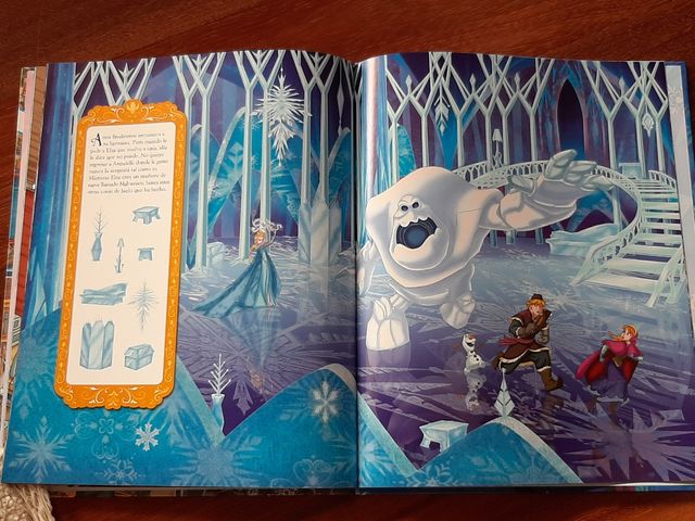 Libro de Juegos de mesa de Frozen