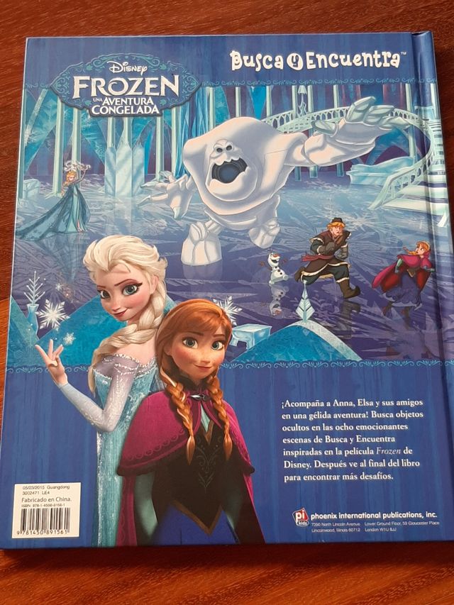 Libro de Juegos de mesa de Frozen