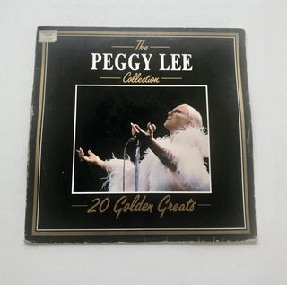 VINILO PEGGY LEE  1985  EDICIÓN ITALIANA!!