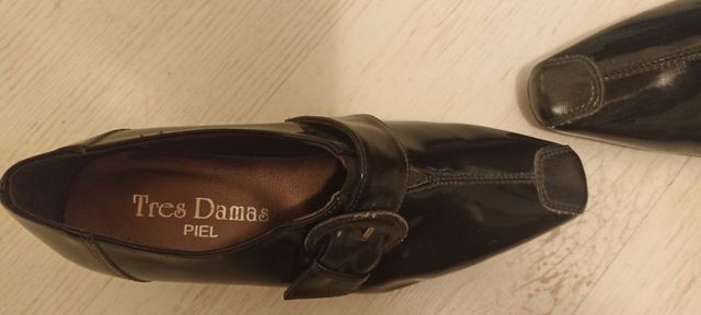 Zapatos piel de charol