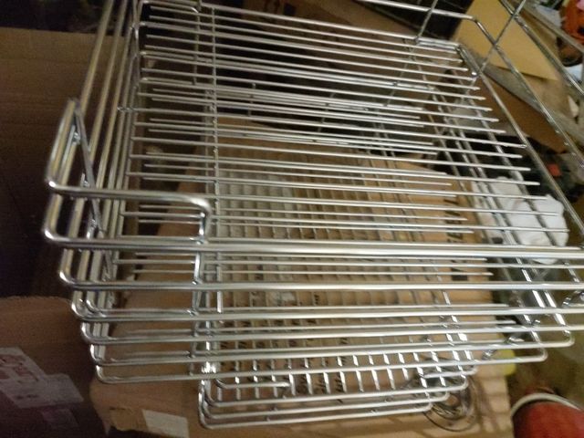 cestas fondo cromadas