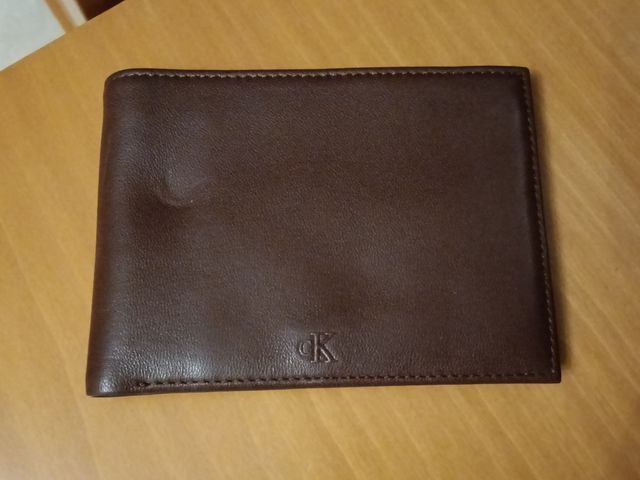 Cartera de piel señor