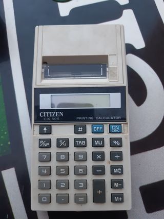 Calculadora impresora vintage